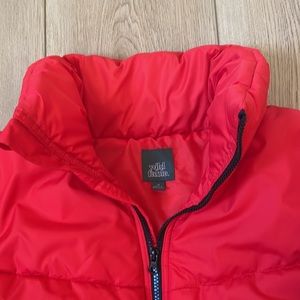 Cute Wild Fable Orange Puffer Jacket, Medium.